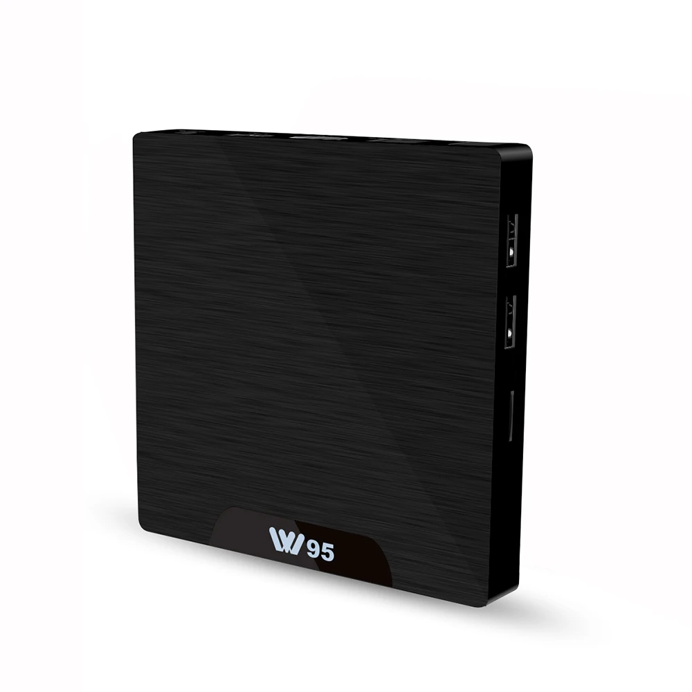 W95 Смарт ТВ Box Amlogic S905W коробка Android 7 1 2 4 ГГц Wi Fi 8 GB/16 GB Quad core Cortex A53 компьютерной