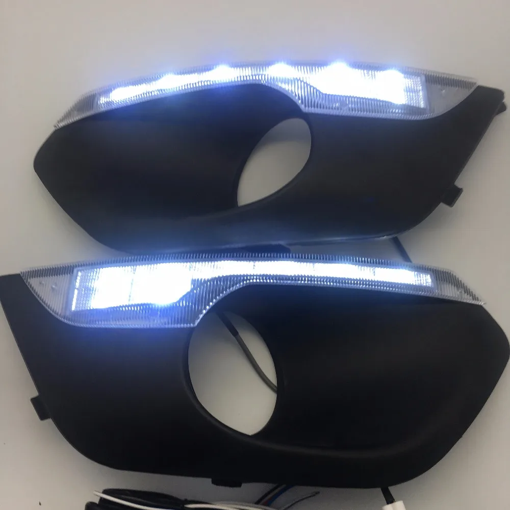 Светодиодный ные дневные ходосветильник DRL для Changan CS35 2013 2014 2015 2016 имеют функцию