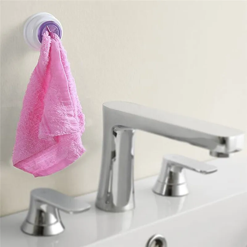 

2Pcs Random Hooks For Hanging Kitchen Door Self Adhesive Push In Type Dishcloth Holder Hooks Bathroom Towel Hanger Holder