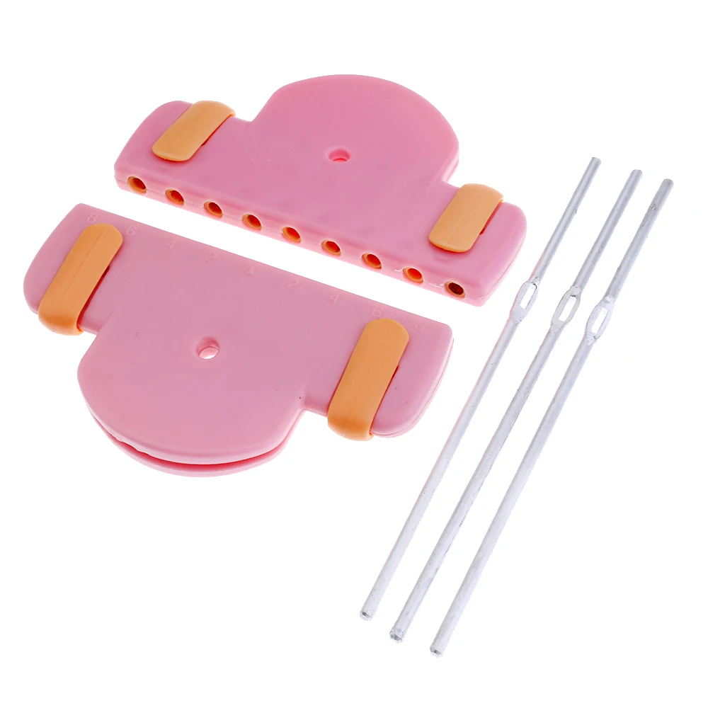 Weaving Crochet Flower Hand Knitting Loom Wool Knit Tool For Scarf Hair Lace Pin DIY Craft Maker Knitting Tools Accessories