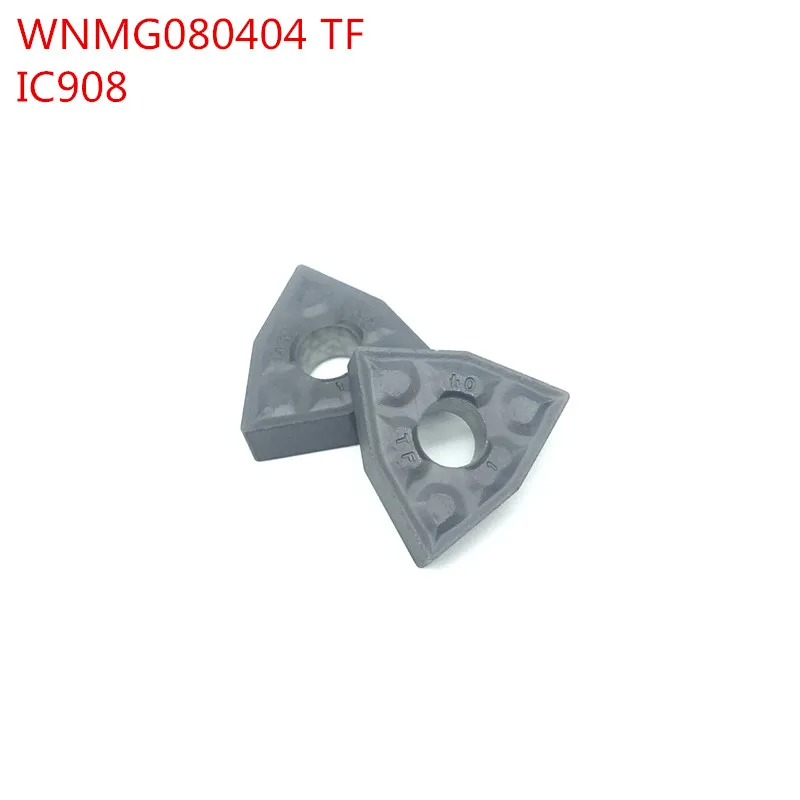 

SWIS 100pcs WNMG080404 TF IC908 WNMG431 External Turning Tools Carbide inserts Lathe cutter Cutting Tool CNC Tools Tokarnyy