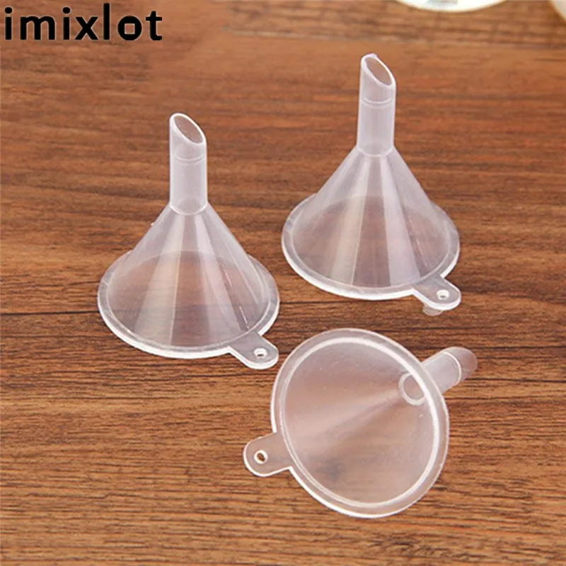 Imixlot 10 Pcs Plastic Mini Funnels For Home Kitchen Creative Household