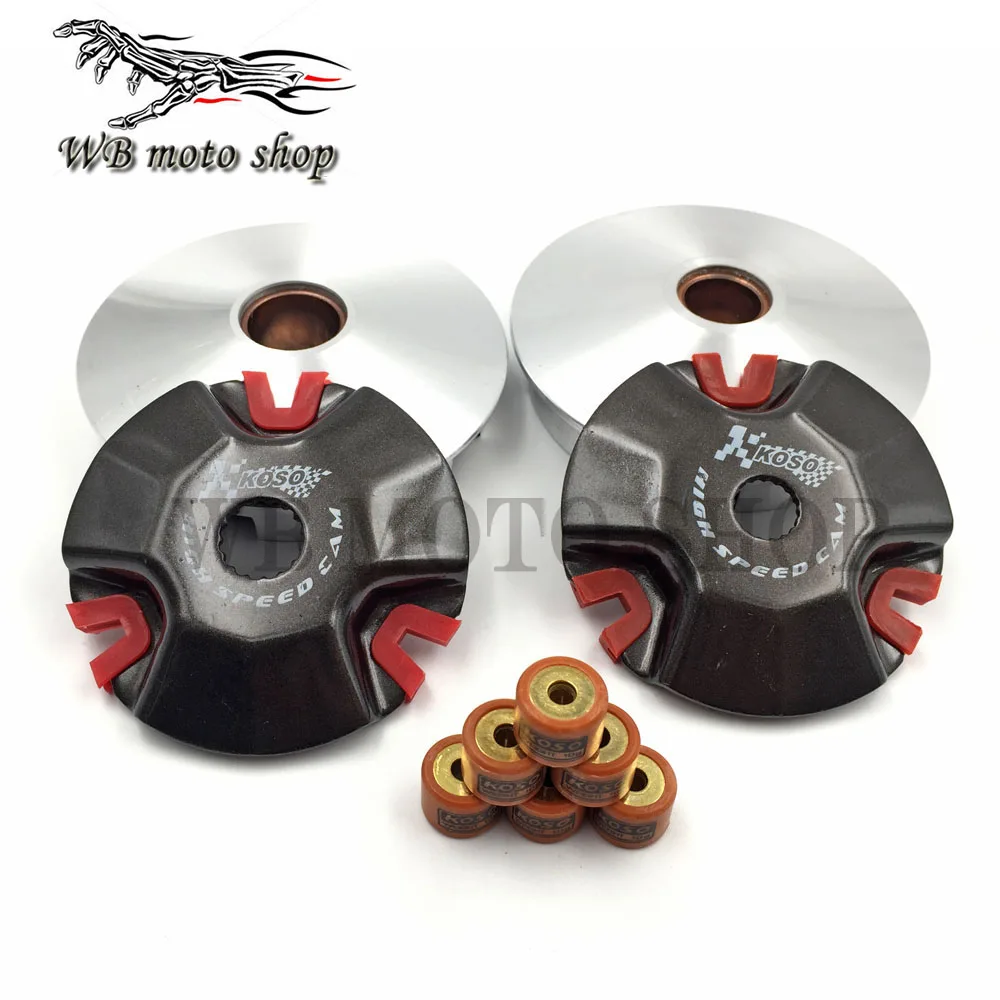 

MOFO koso high performance racing 18mm 21mm variator set for 2 stroke 50cc scooter JOG 90 4DM Vento ZIP JOG 50 ZUMA50 1E40QMB