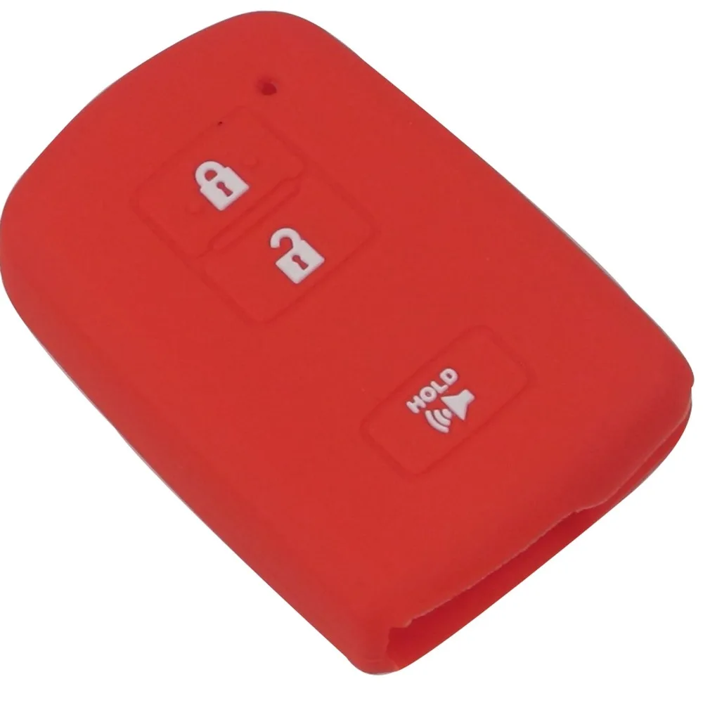 Keyforkess 30pc Smart Fob custodia protettiva per telecomando custodia in Silicone per Toyota Tacoma Land Cruiser Camry Avalon Car Styling Protector Wallet 10 2 (2)