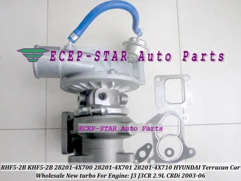 

Free Ship RHF5-2B KHF5-2B 28201-4X700 28201-4X701 28201-4X710 Turbo Turbocharger For HYUNDAI Terracan Car 03- J3CR J3 2.9L CRDi
