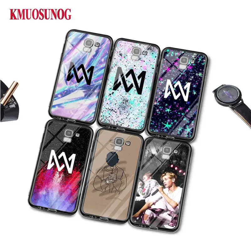 

Black Silicone Case Marcus & Martinus Fashion for Samsung Galaxy j8 j7 j6 j5 j4 j3 Plus Prime 2018 2017 2016 Phone Bag Cover