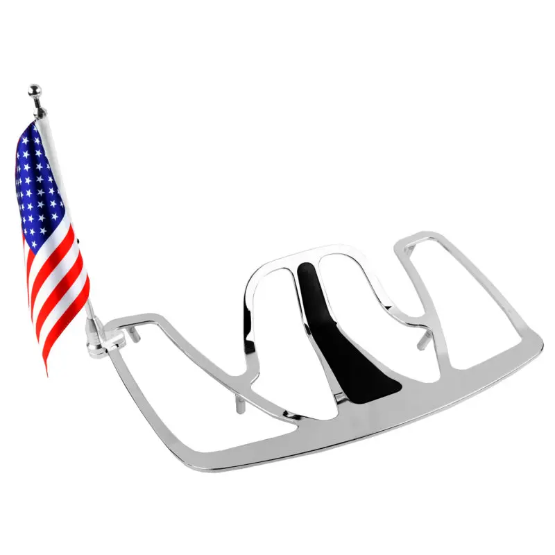 Motorcycle Antenna Flag Mount Kit United States Of America For X48 ATV