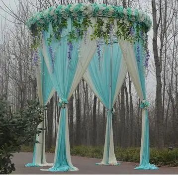 Свадебные реквизит железные цветы ивы поколения tianjiao экран большое свадебное старинное оформление фона украшения - Цвет: 3x2m