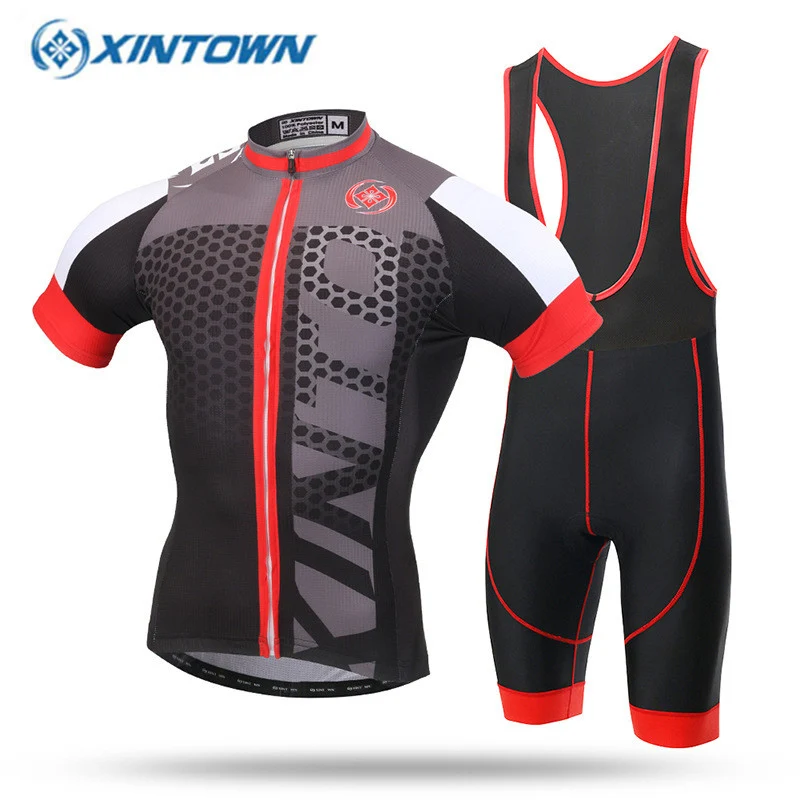 2017 Men Gray Team Cycling Jersey Clothing Pro Bike Jersey Cycling Wear