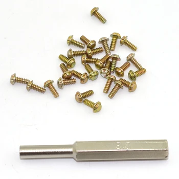 

200pcs/lot Cartridge Case Screw for NES, SNES, N64, GB Game Cartridge case 3.8mm include 5pcs ScrewDriver Bit