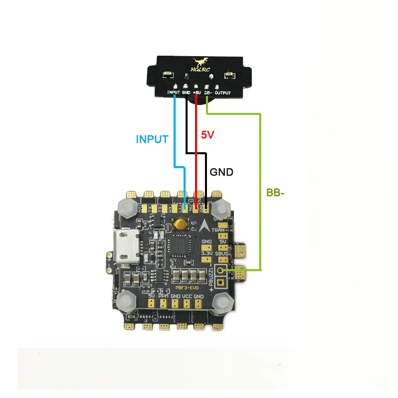 HGLRC WS2812 5 в Красочный светодиодный сигнал с сигнальной сигнализацией для Naze32 F3 CC3D поддержка управления полетом настройка на Cleanflight и Betaflight