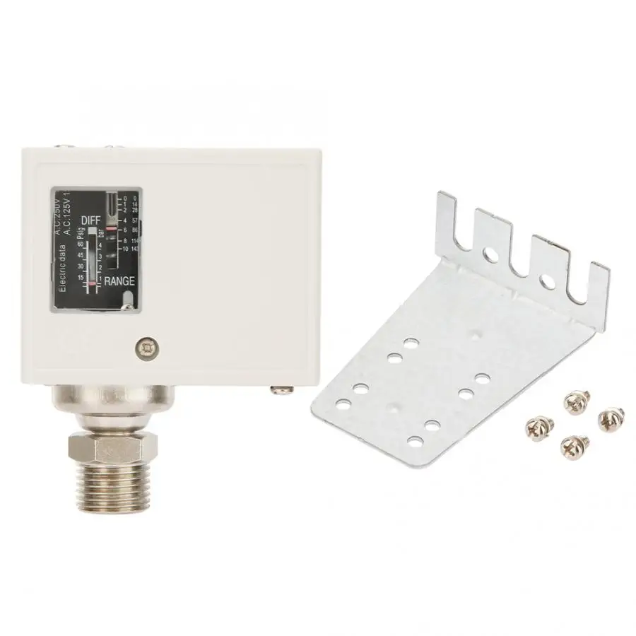 

SPC-110 Electronic G1/2'' Pressure Control Switch Air Water Pump Compressor Pressure Controller 1-10 Bar fpr Non-corrosive Media