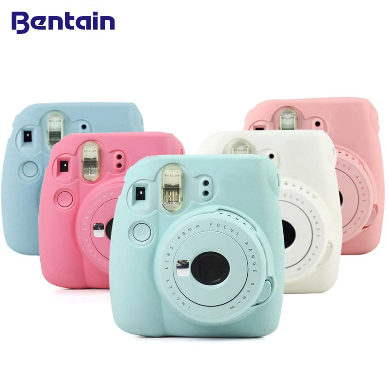 

Silicone Bags for Fujifilm Instax Mini 8 Mini 8s 9 Instant Camera Classic Case Luminous Skin Protector Dust Proof Cover Gifts