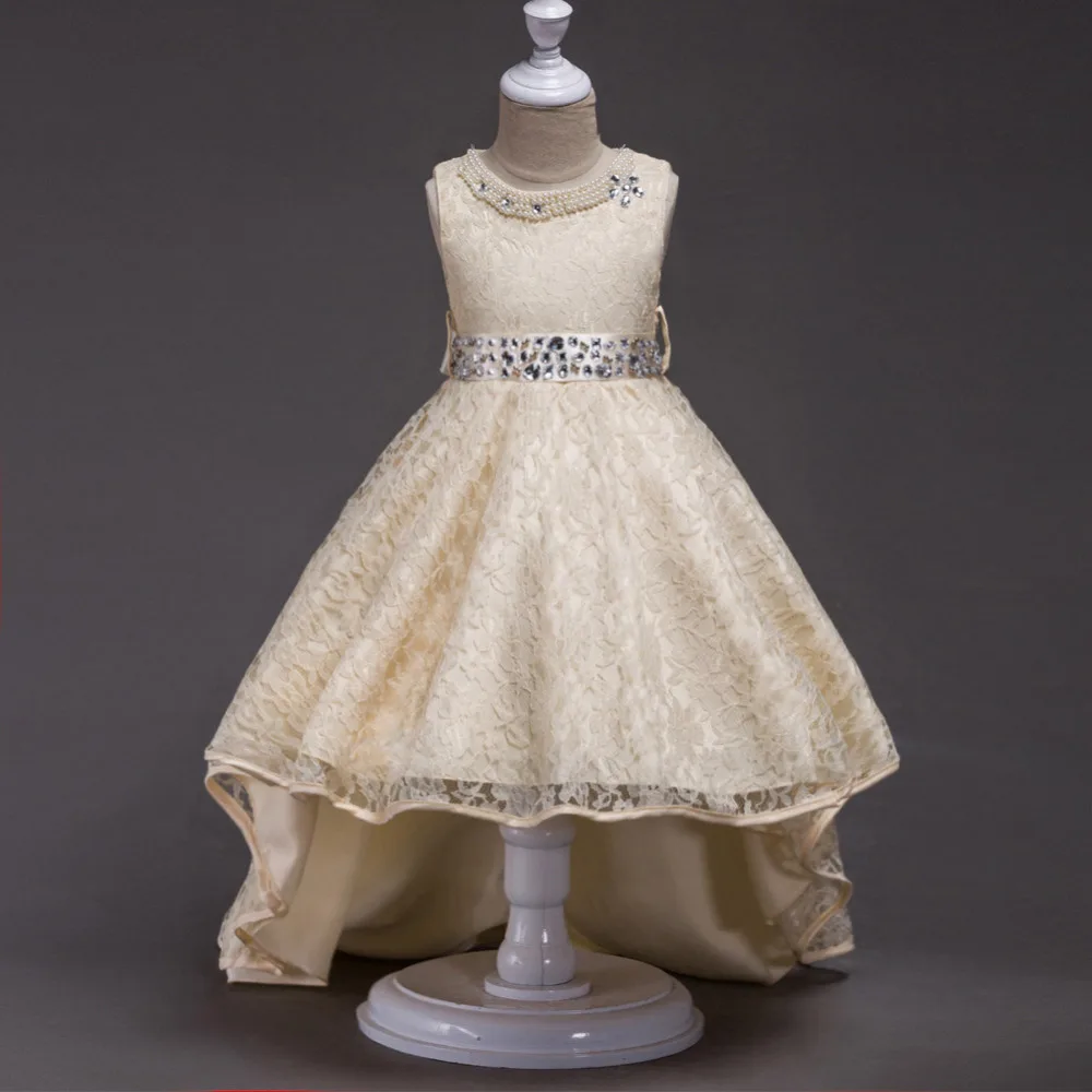 KEAIYOUHUO/Новогодние костюмы для девочек; платья для девочек; свадебная одежда; Детский костюм принцессы без рукавов; рождественское платье для маленьких девочек