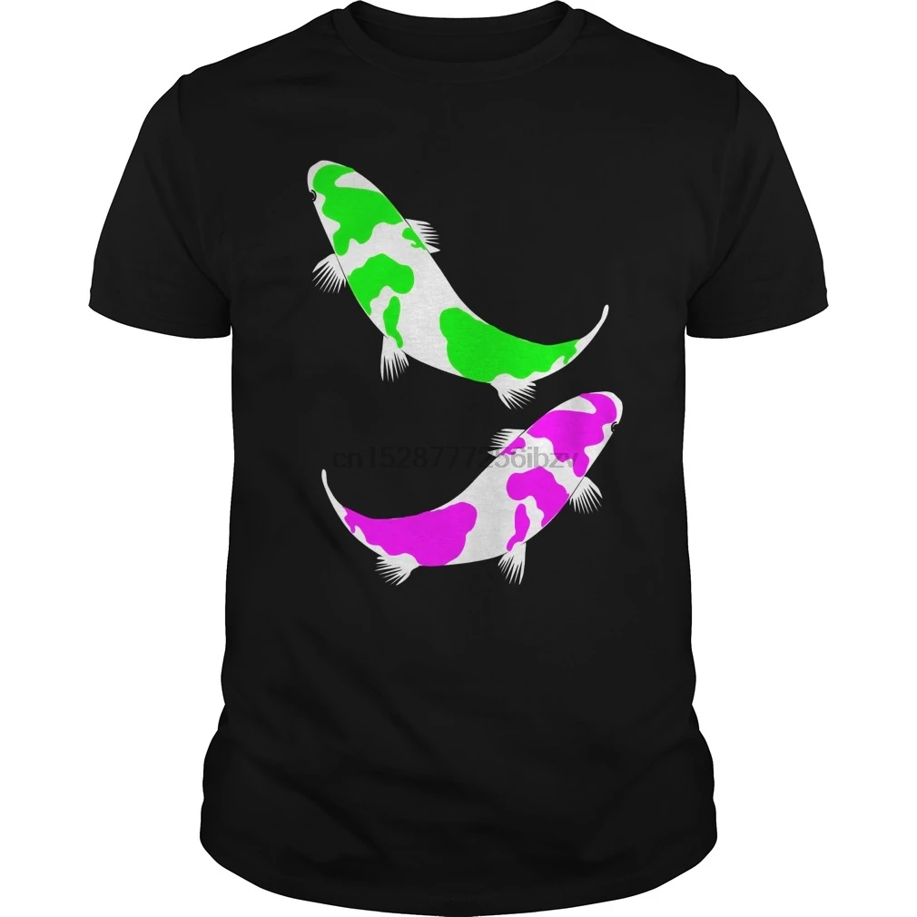 Men t shirt Short sleeve LOVE KOI T-Shirt. Koi Fish Graphic. Carp TShirt. GREAT GIFT hot Women t-shirt tee tops | Мужская одежда