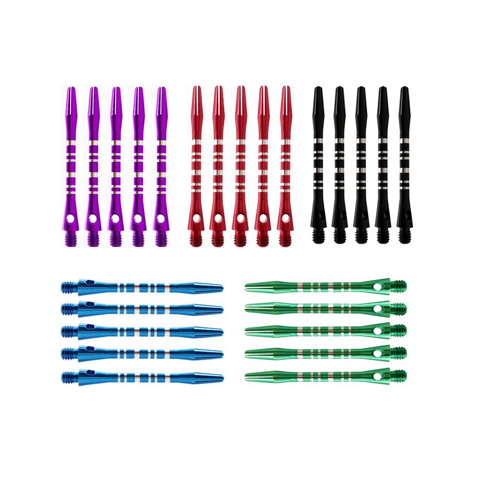 

20pcs /2BA / 5 colors dart shaft Darts accessories aluminium dartboard darts