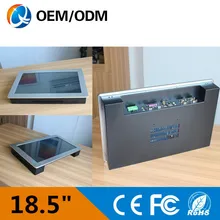 18.5 » industrial pc Resolution 1280×1024 embedded tablet pc industry pc intel D525 1.8GHz 2GB RAM 32GB SSD desktop/wall hanging