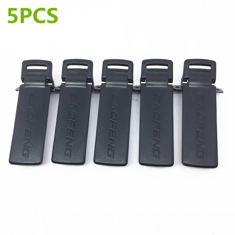 

5 PCS walkie talkie Posteriore clip per baofeng UV5RA5RA5RE5RC F8 F8 + walkie-talkie backclamp