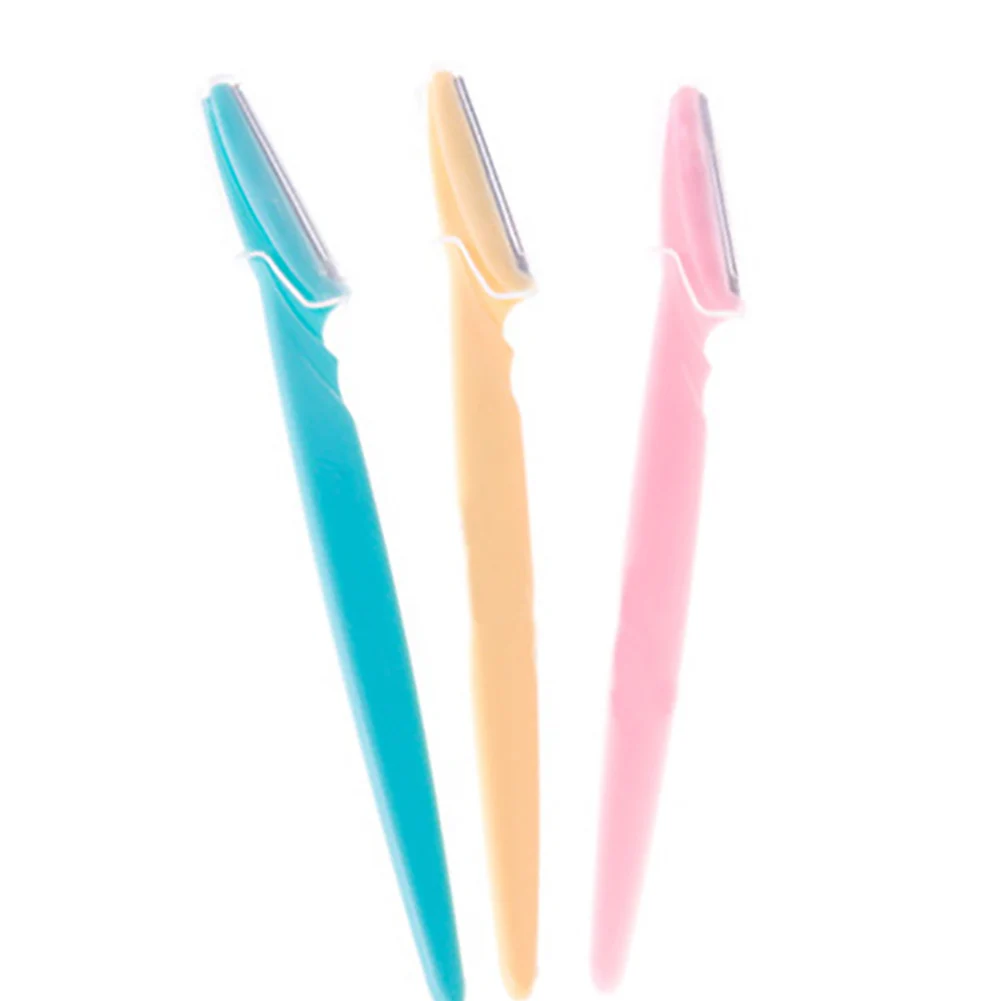 

Eyebrow Shaping Razor Or Trimmers Of Beauty Cosmetic Tools For Women (Random Color) 1Set As Shown