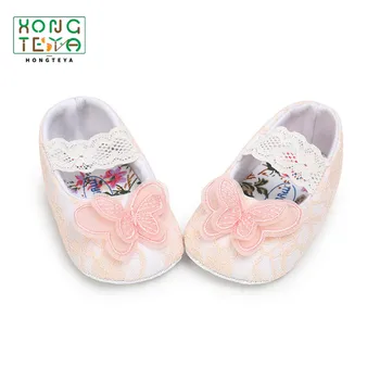 

First Walkers Princess Dress Shoes Baby Girls Shoes toddler shoes bow-knot Non-Slip Soft Sole 0-18 Monthes