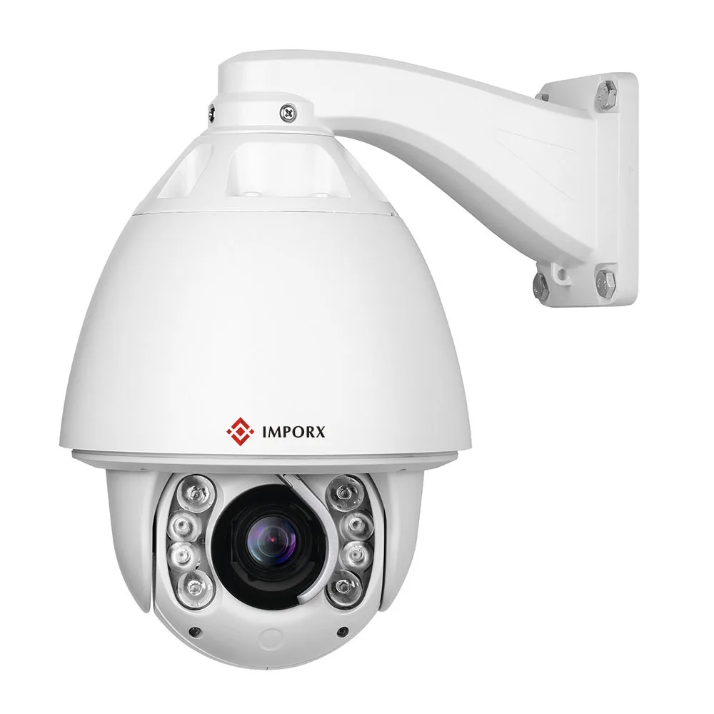 

IMPORX 3MP 20X Auto Tracking PTZ IP Camera Outdoor High Speed Dome Camera Suppot Audio Alarm P2P ONVIF H.265 Night Vision Wiper