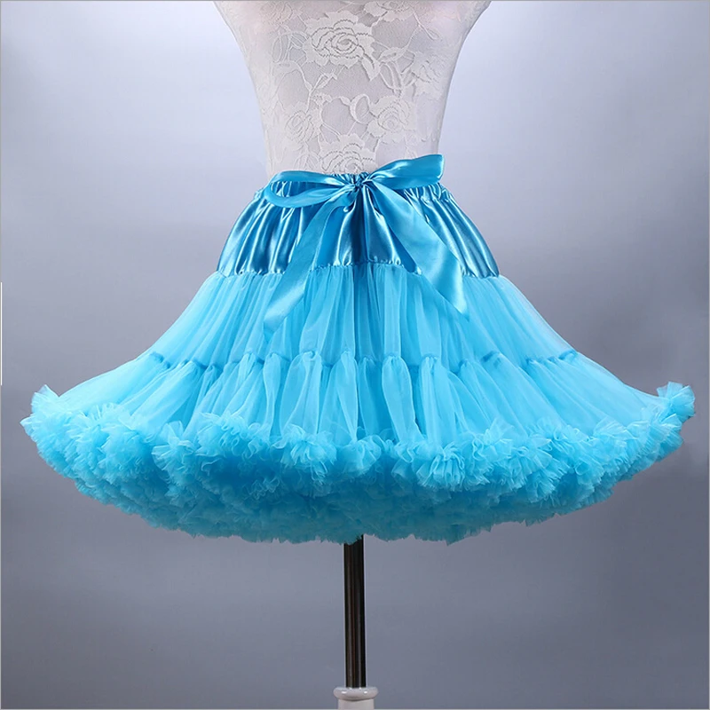 ILoveWedding Цветной мини юбка американка короткая пышная Тюлевая для женщин