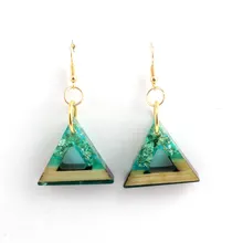 

New style resin earrings lady Fashion Resin Earring For Women Wedding Jewelry Fashion Vintage Colorful Earring S0001