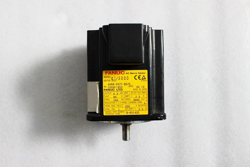 FANUC USED MOTOR A06B-0371-B575 SERVO MOTOR CNC PARTS fanuc a06b FANUC USED MOTOR A06B-0371-B575 SERVO MOTOR CNC PARTS fanuc a06b