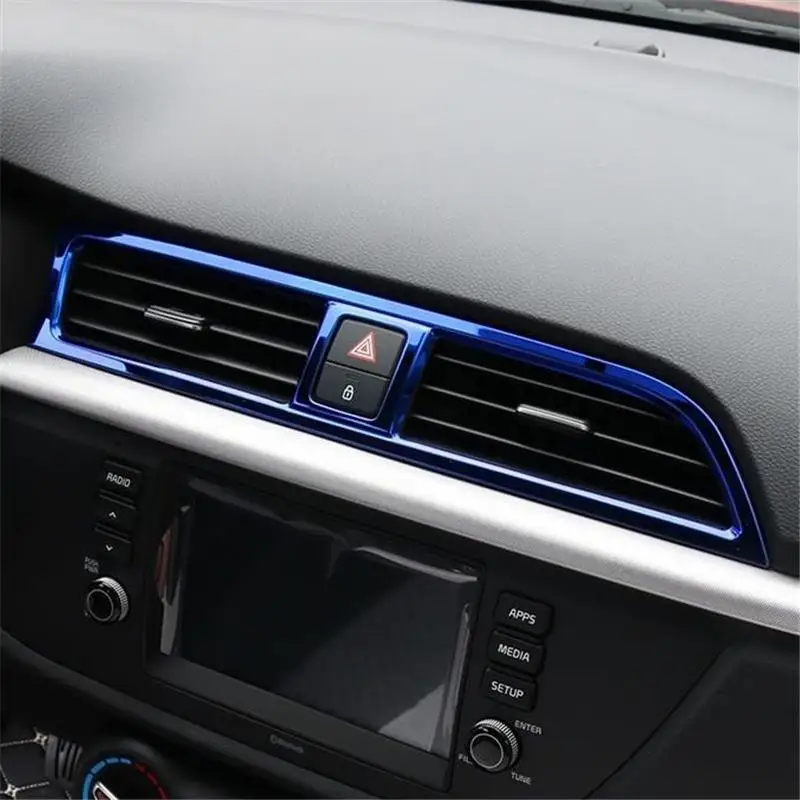 

Control system Air conditioner Dashboard automobile upgraded car styling covers accessories decoration 17 FOR Kia K2