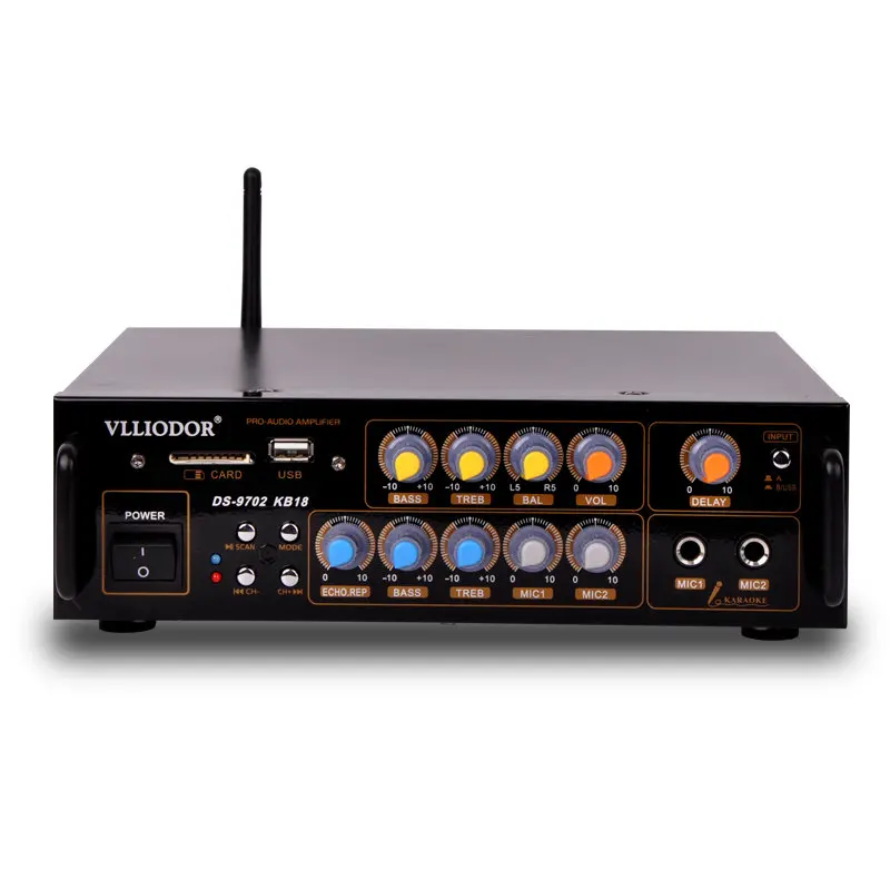 Беспроводной мини усилитель Bluetooth для домашнего караоке KTV 45 + Вт KB18 с USB / SD/FM радио