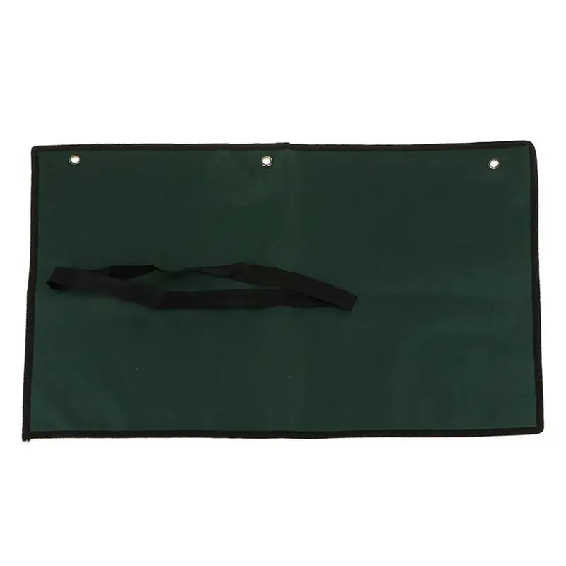 WINOMO холстяная рулон инструментов для макияжа сумка для хранения 14 карманами гаечный ключ, дюймовый стандарт организатор мешок