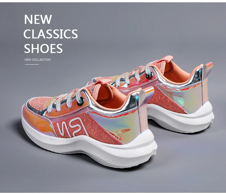 ERNESTNM/; женские белые кроссовки; Разноцветные Повседневные розовые женские вулканизированные туфли; модные летние кроссовки; Zapatos De Mujer