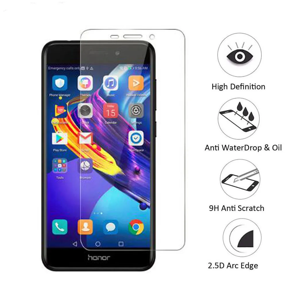 

2pcs Protective glass for Honor 6a 6x 6c Pro tempered glass for huawei 6 a c x screen protector a6 c6 x6 Pro protection glass