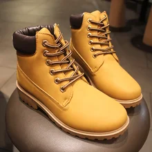 Marque 2016 De Mode Martin Bottes Imperméables Femmes Bottes En Plein Air Casual Chaud Pas Cher Bois Chaussures Automne Hiver Amant Chaussures