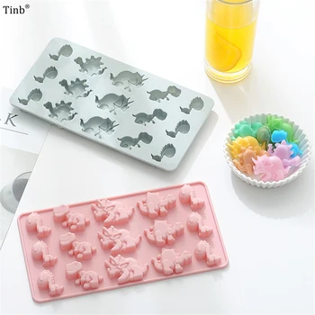 

Dinosaur Chocolate Molds Cake Decorating Tools 3D Candy Gummy Silicone Mold Dessert Mold DIY Baking Cookie Tray For Cake Craft