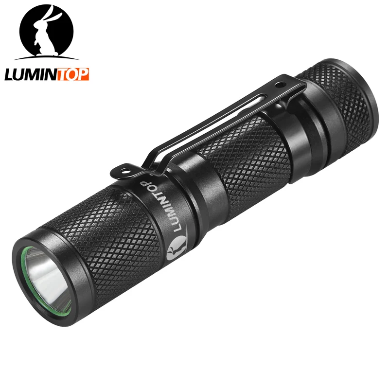 LUMINTOP Edc Flashlight Tool AA 550 Lumens Cree Led Pocket Size with