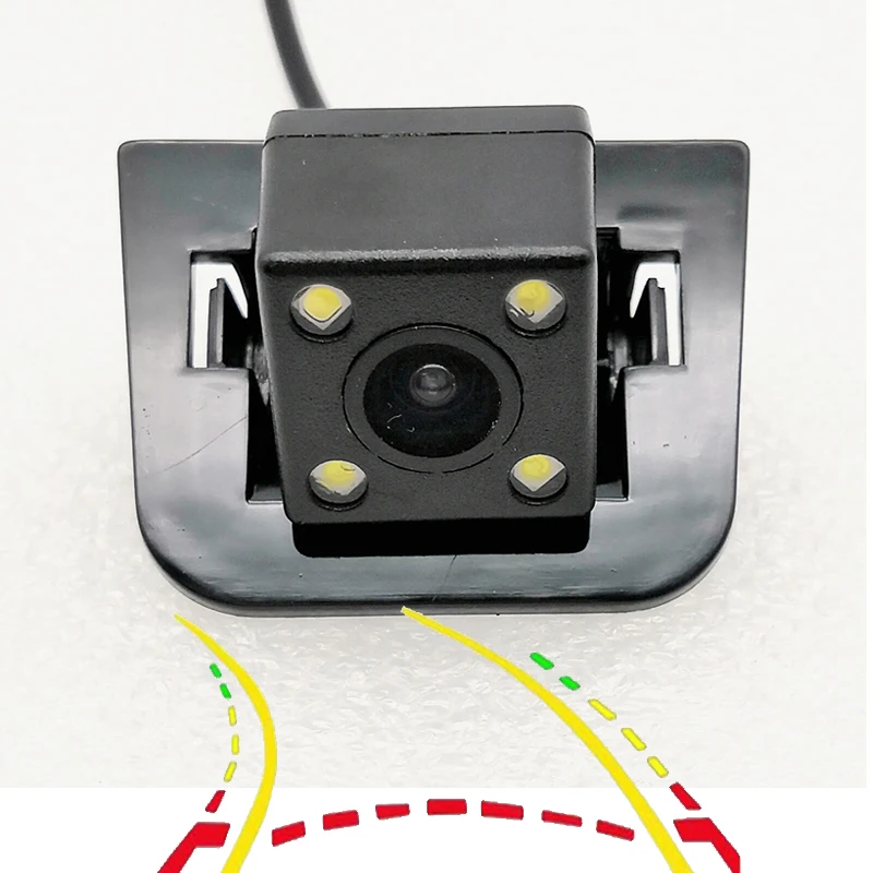 

170 Degree Intelligent Dynamic Trajectory Tracks Car Rear View Parking Backup Assistance Camera For Toyota Prius 2012 2013 2014