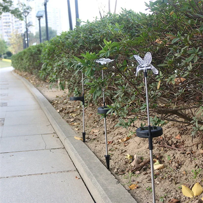 Solar Powered LED Lawn Light Bird&Butterfly&Dragonfly RGB Color Changing Garden Yard Patio Decoration Outdoor Landscape Lighting Solar Powered LED Lawn Light Bird&Butterfly&Dragonfly RGB Color Changing Garden Yard Patio Decoration Outdoor Landscape Lighting