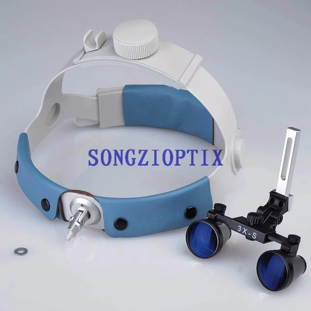 Высокое качество(2.5X 3X 3.5X дополнительно) повязка на голову черные зубные лупы Хирургические лупы