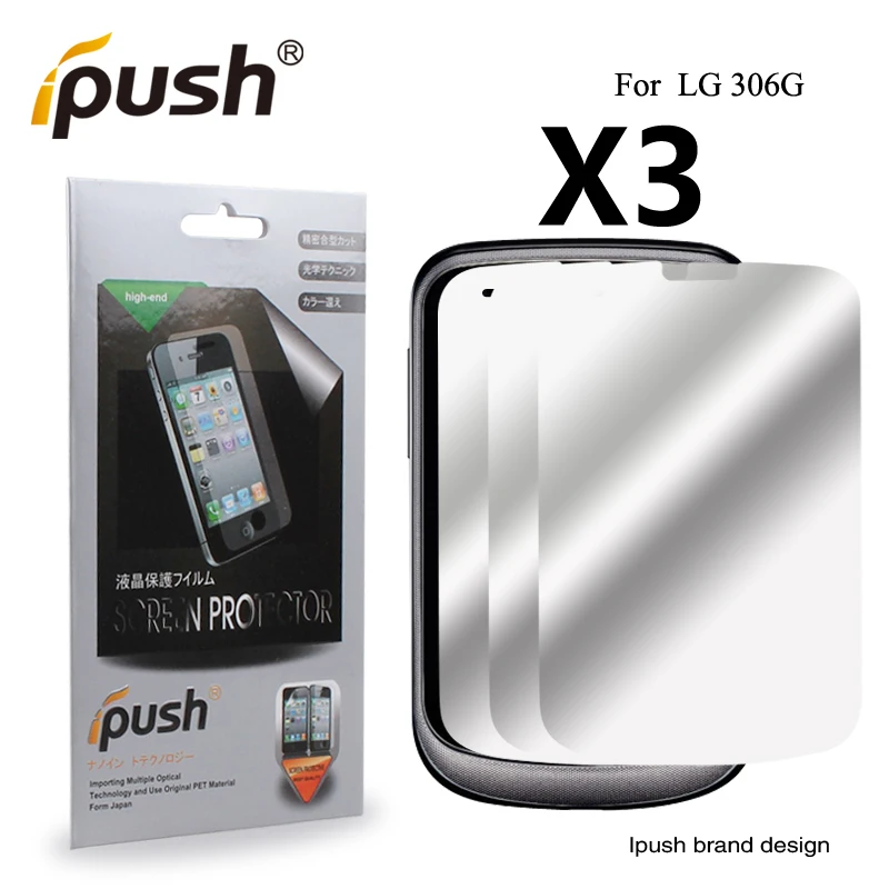 3 X Mirror Screen Protector Protective Guard Film For Lg 306gmirror