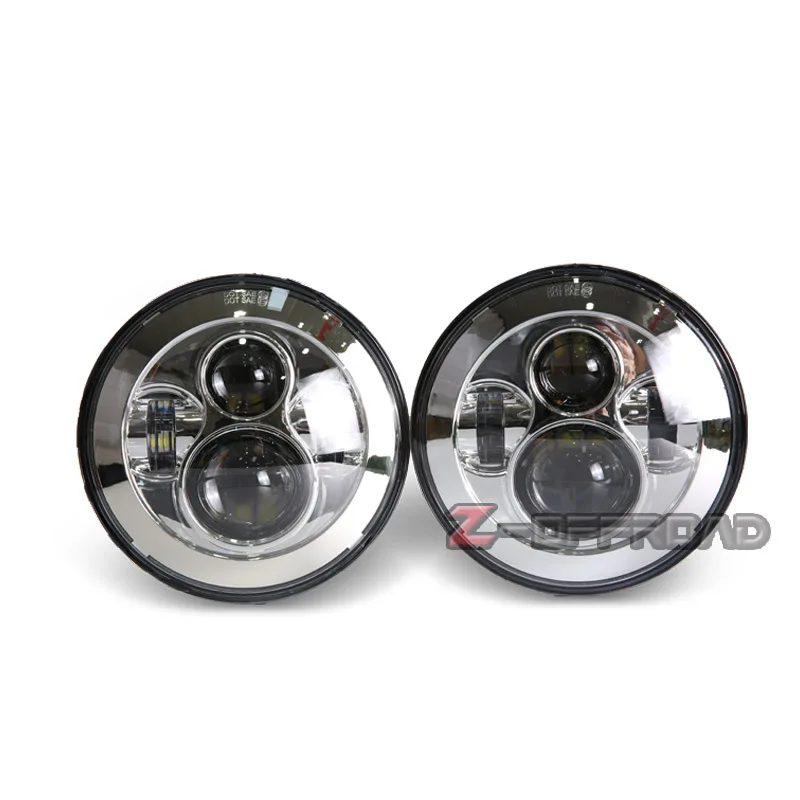 Сменная фара для Lada 4x4 urban Niva 7 &quotсветодиодная H4 подсветка Land Rover 90/110 Tdci|spot light|light
