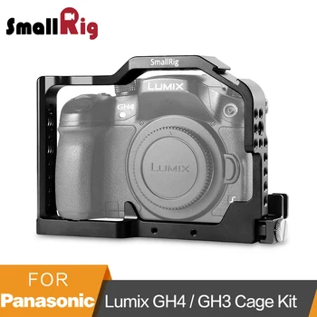 

SmallRig Professional Camera Cage for Panasonic Lumix GH4 / GH3 with Built-in Side Nato Rail and HDMI lock - 1585