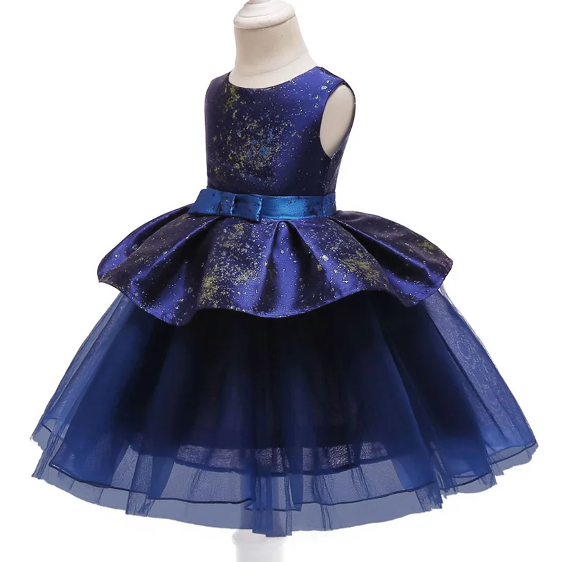 

2019 Summer Elegant Children Girls Princess Dress Flower Girls Wedding Dress Kids Dresses For Girls Party Dress vestido infantil