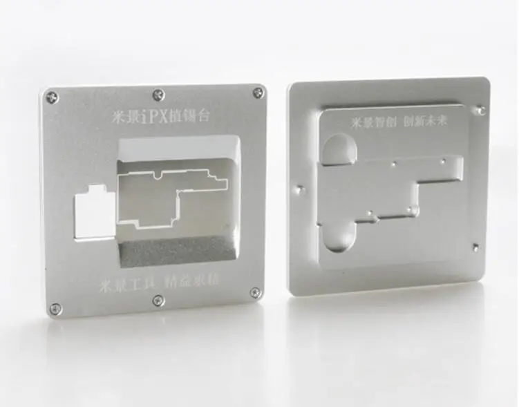 

Aluminium Alloy for iPhone X Tin Plant Fixed Position Platform Main Board Stannum Planting Fixture Planting Motherboard