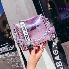 Yuhua, новые женские сумки, трендовая Корейская версия сумка на плечо, модная лазерная сумка-ведро, женская сумка для отдыха