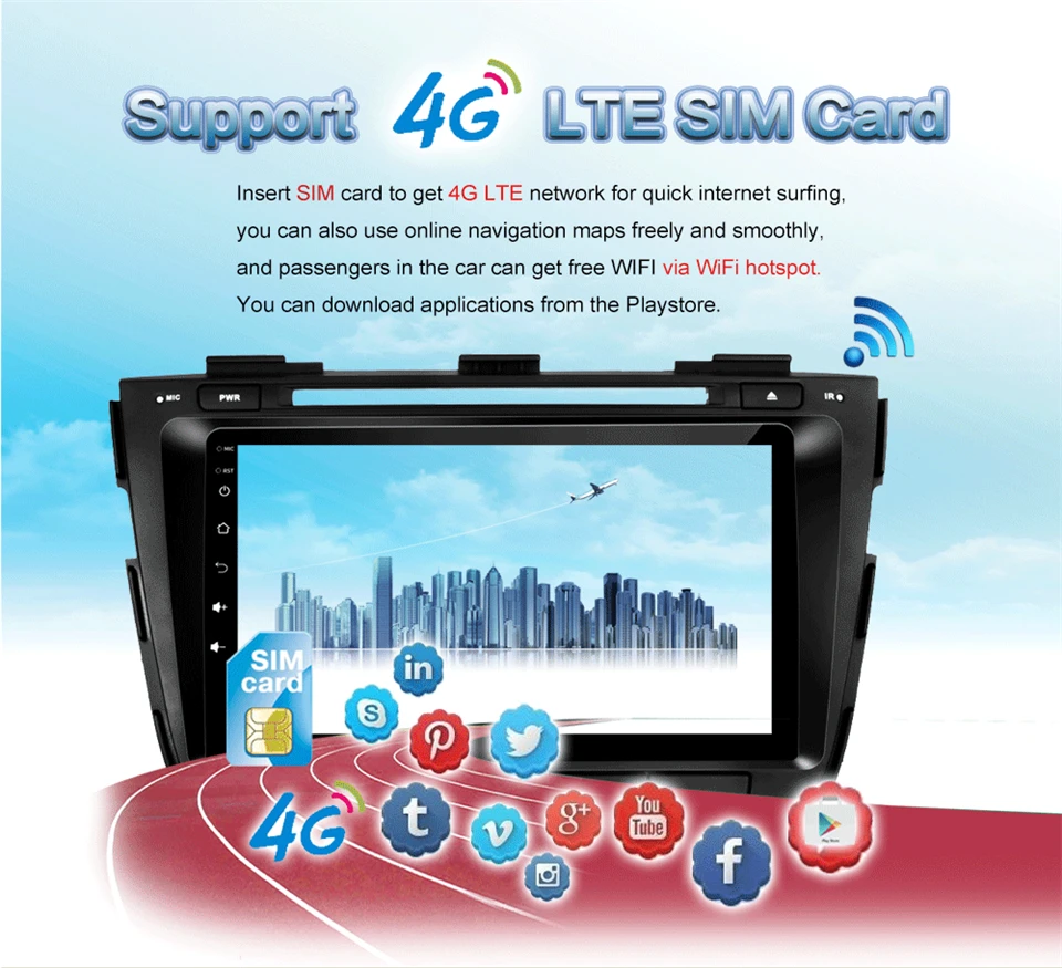 Perfect KiriNavi Octa core 4G LET android 7 car radio for Kia Sorento navigation system 2013 - 2014 support 4K Video 4G 2 Perfect KiriNavi Octa core 4G LET android 7 car radio for Kia Sorento navigation system 2013 - 2014 support 4K Video 4G 2
