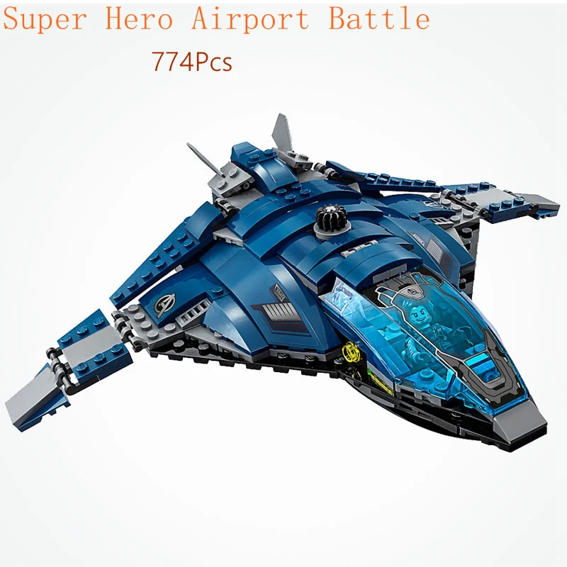 

Legoing Marvel Super Heroes Airport Battle Civil War Iron Man vs Captain America Blocks Legoings Avengers Blocks Toys