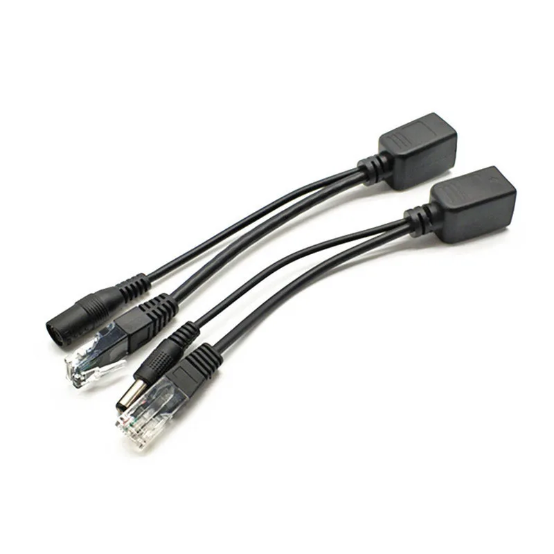 Адаптер POE RJ45 для кабеля разветвитель инжектора семейная пассивная мощность над