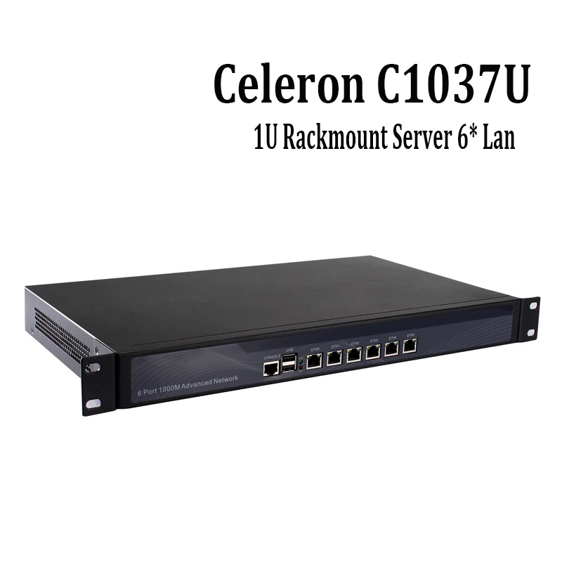C1037u Mini pc 6 Lan server appliance, Firewall Appliance