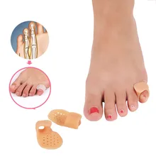 Separator Bunion-Guard Foot-Care Finger-Toe Silicone Hallux Valgus Thumb 2pcs Daily-Use